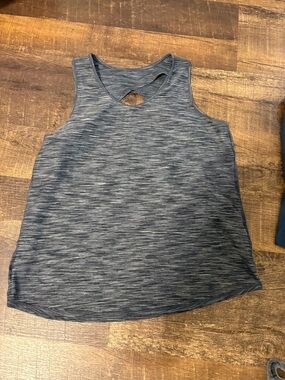 bcg Grey Heathered Sleeveless Athletic Tank